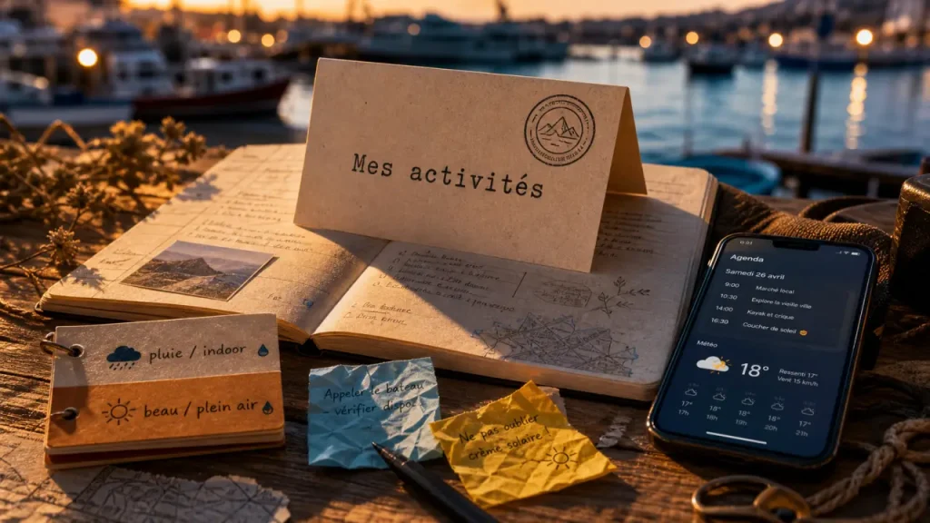 Idées d’activités en carnet : sortie, cadeau ou jour de pluie
