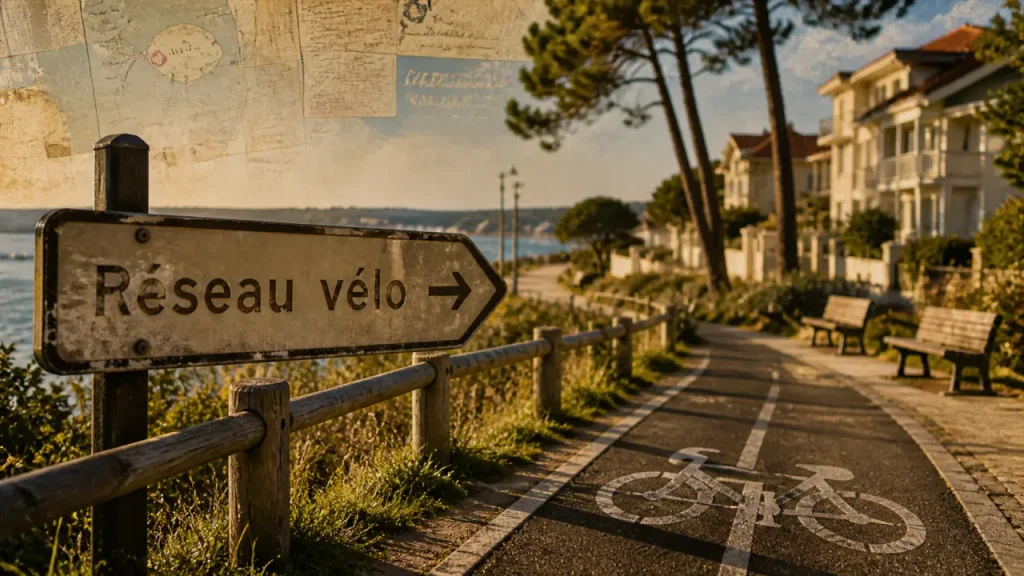 Arcachon piste cyclable : piste en ville et liaisons vélos