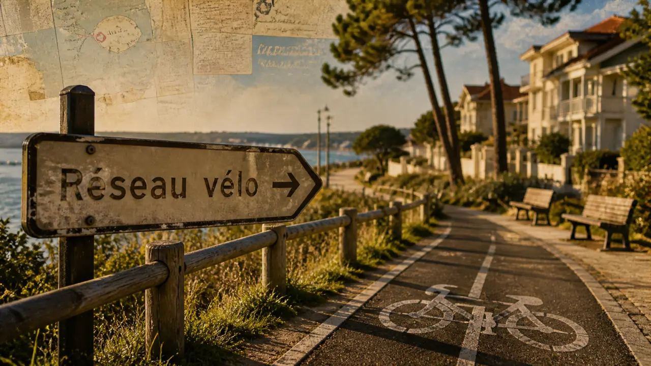 Arcachon piste cyclable : piste en ville et liaisons vélos