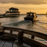 Balade bateau arcachon en pinasse vers l’île aux Oiseaux