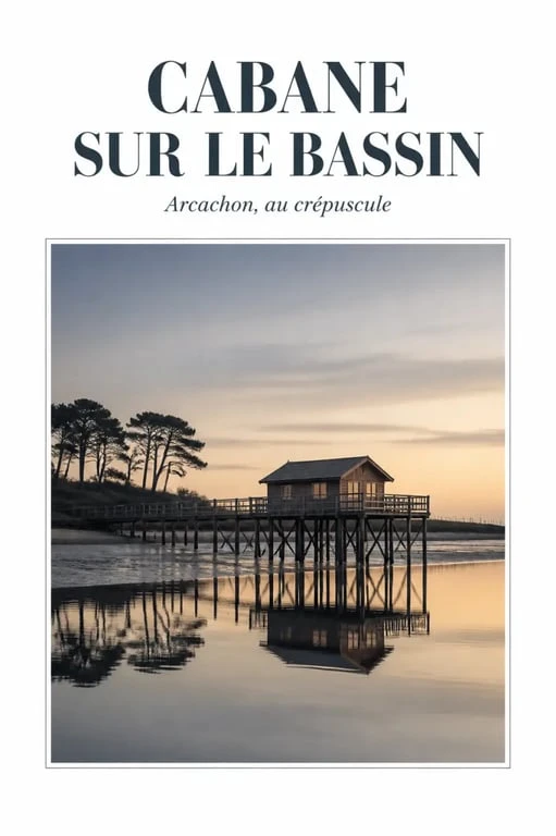 Nuit insolite arcachon dans une cabane sur pilotis au bord du Bassin d’Arcachon