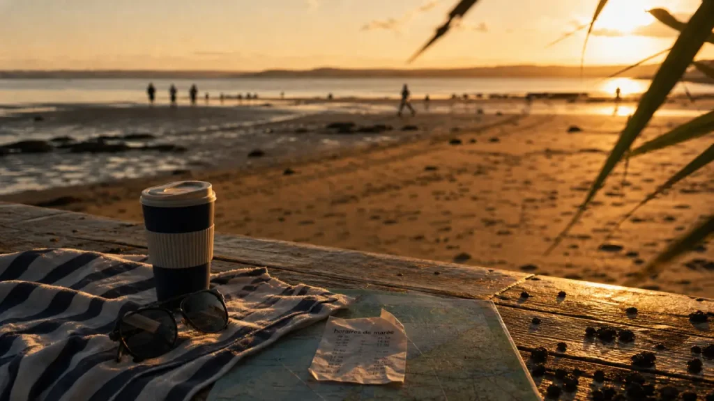 Meteo des plages arcachon : vent et marées sur la plage