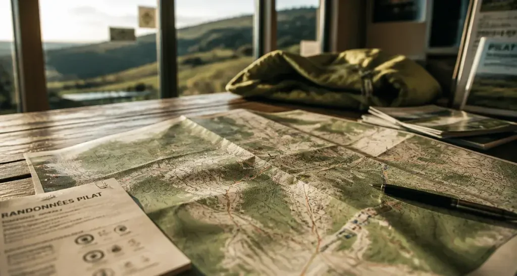 Office du tourisme pilat : carte et randonnées pour préparer sa randonnée